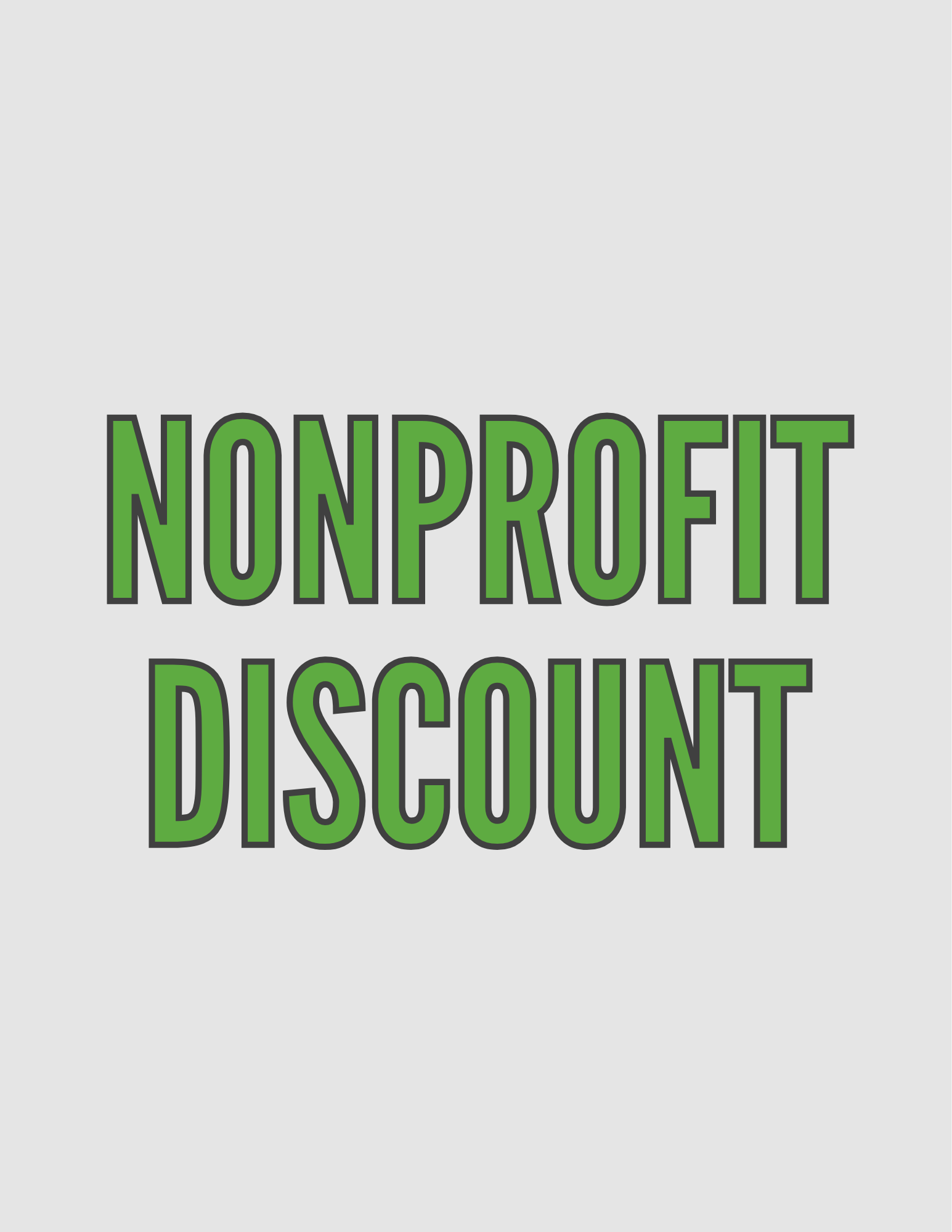 Nonprofit discount