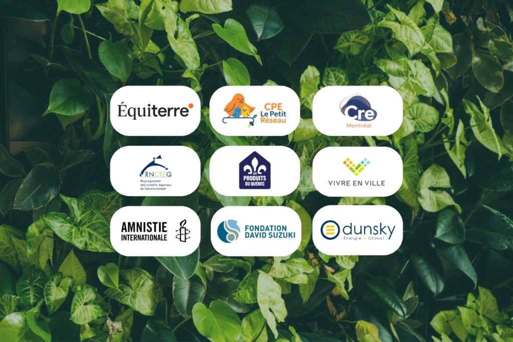 Logos des locataires de la Maison du développement durable