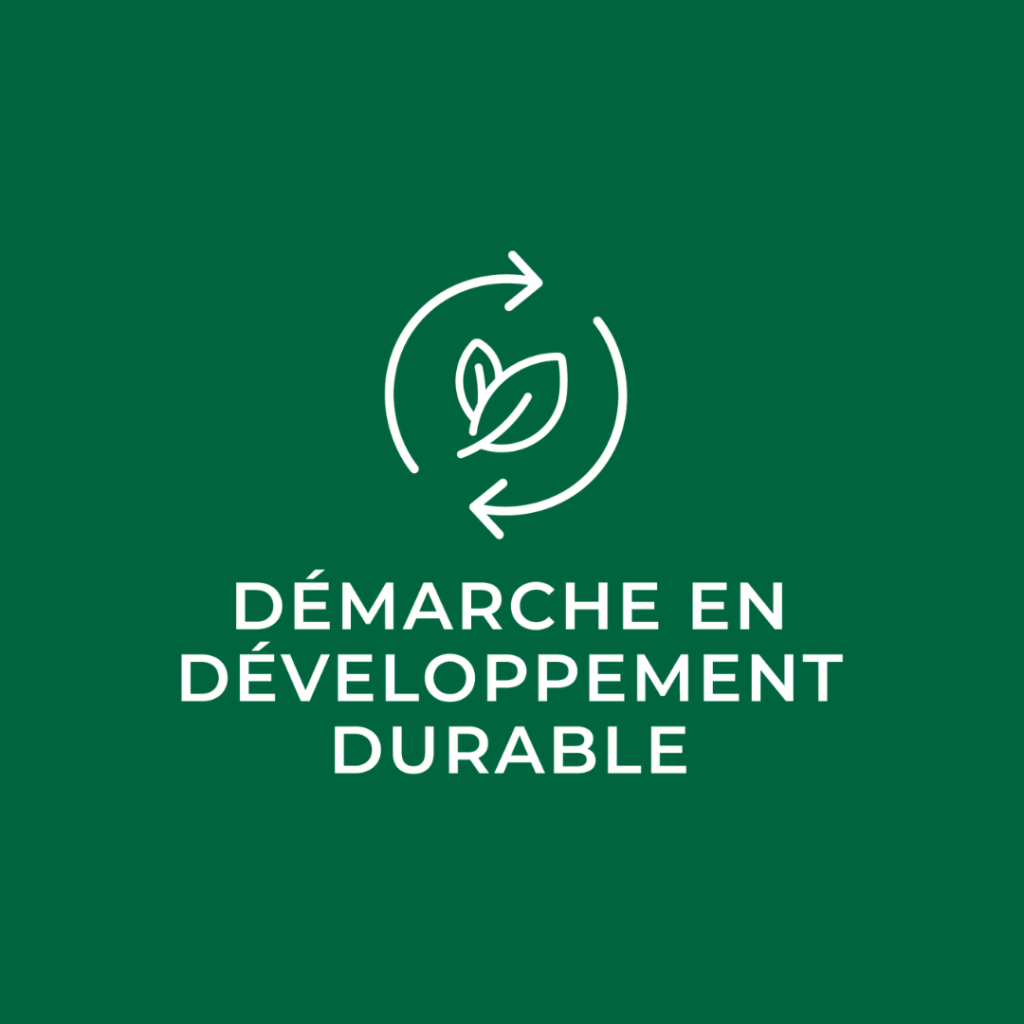 Démarche en développement durable